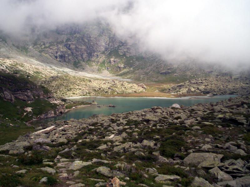 Lago e bivacco Tzan (o Cian)